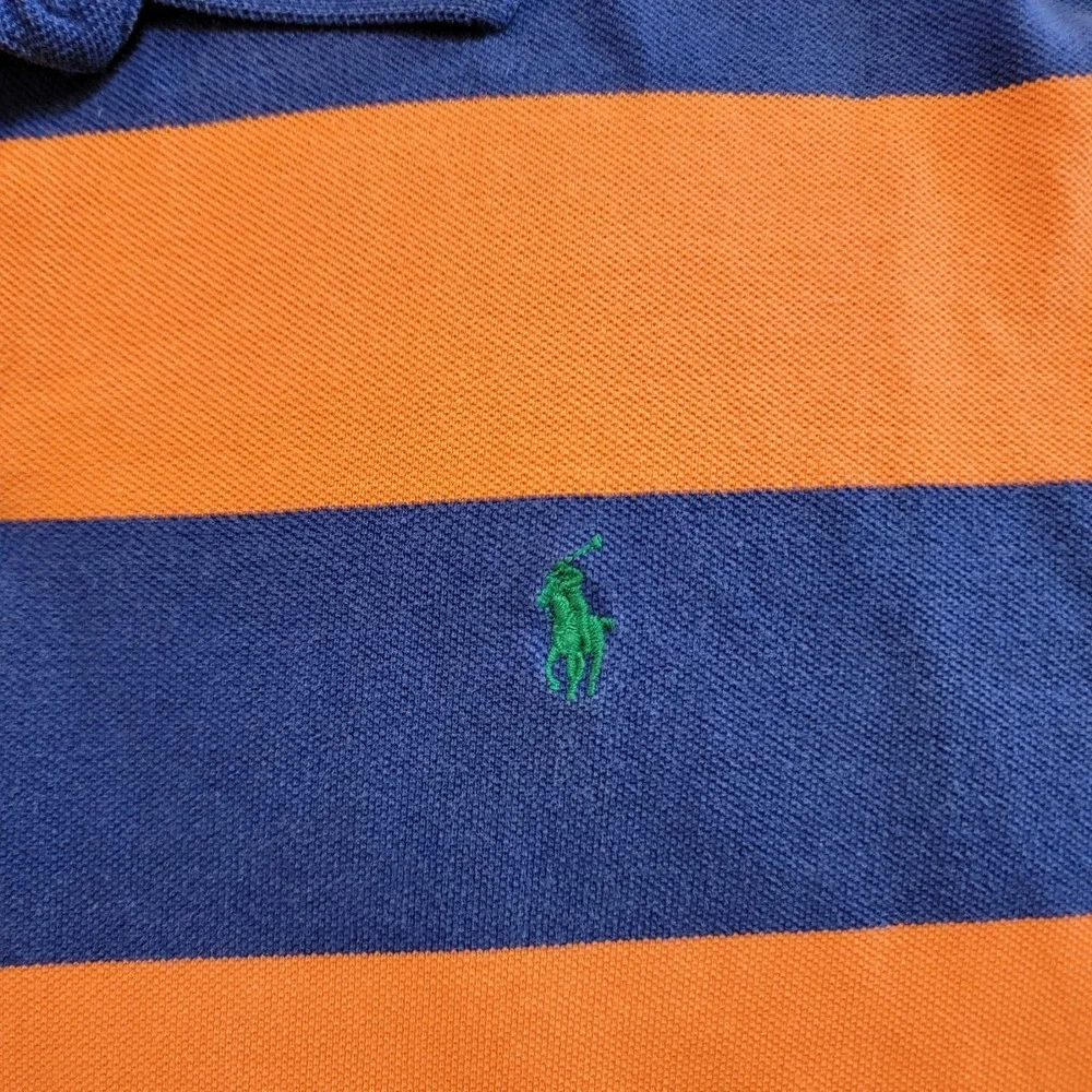 Vtg Polo by Ralph Lauren Men's Rare Halloween Rugby Polo Shirt Size Large